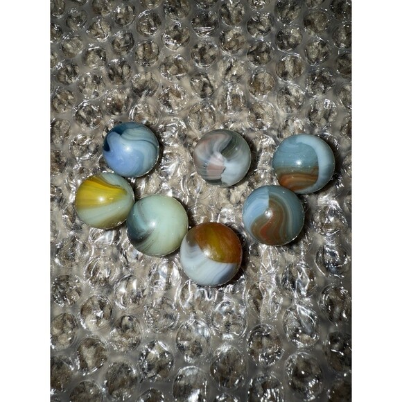 VTG. Master Made Sunbursts Marble Lot Of 37, Rare Collection - Picture 16 of 16